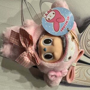 My Melody Lanubu Outfit With shoulder Strap *Doll Not Included*